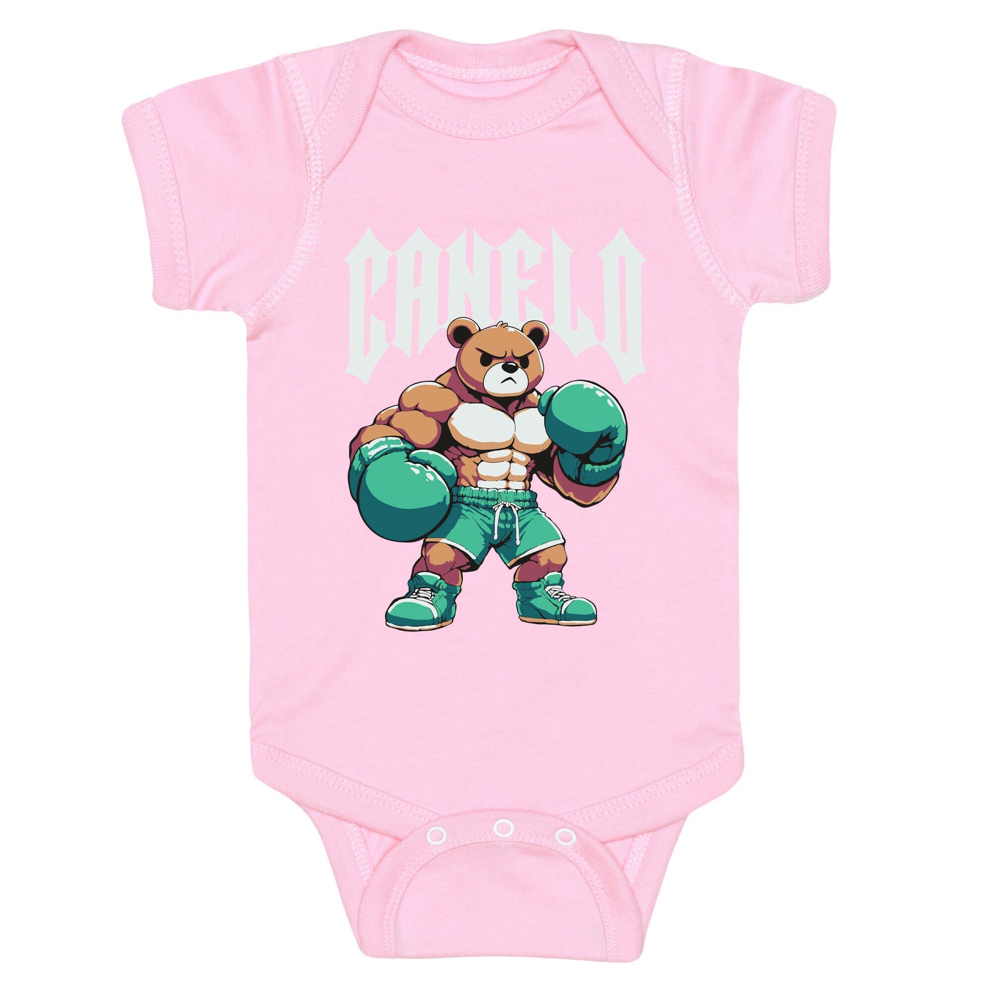 Canelo Teddy Bear Baby One-Piece